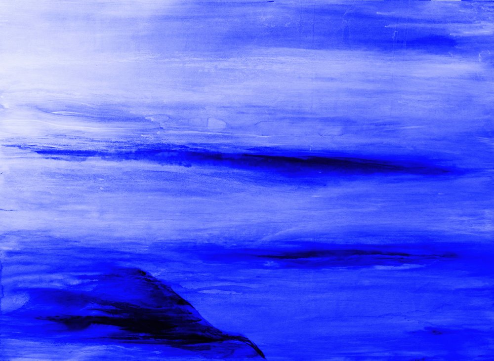 Deep Blue Abstraction by RodMacIver