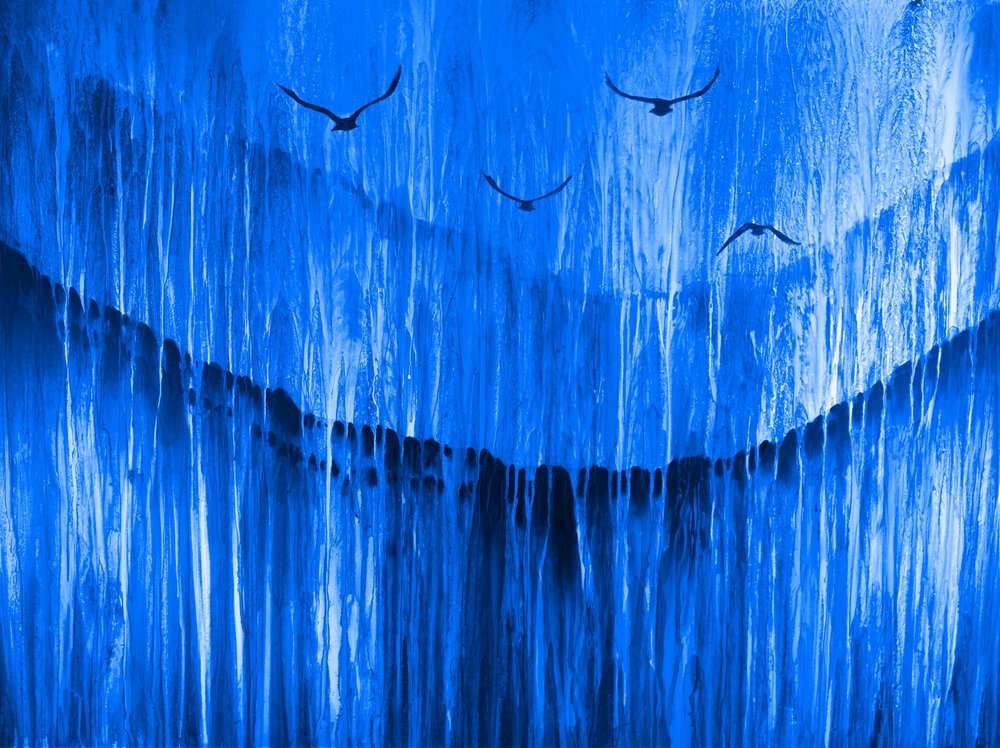 Deep Blue Flight by RodMacIver