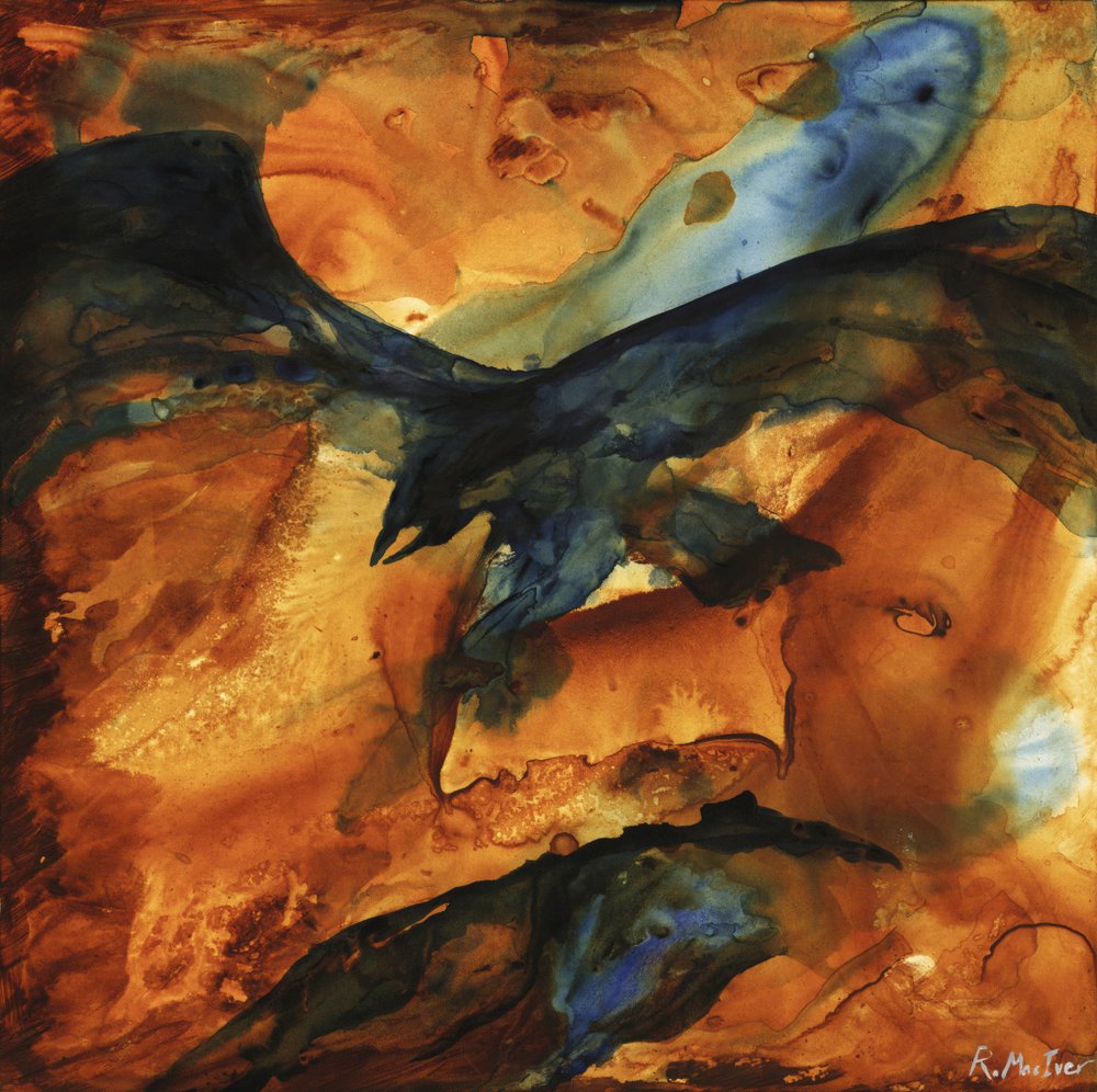 Dynamic Fluid Abstract by RodMacIver