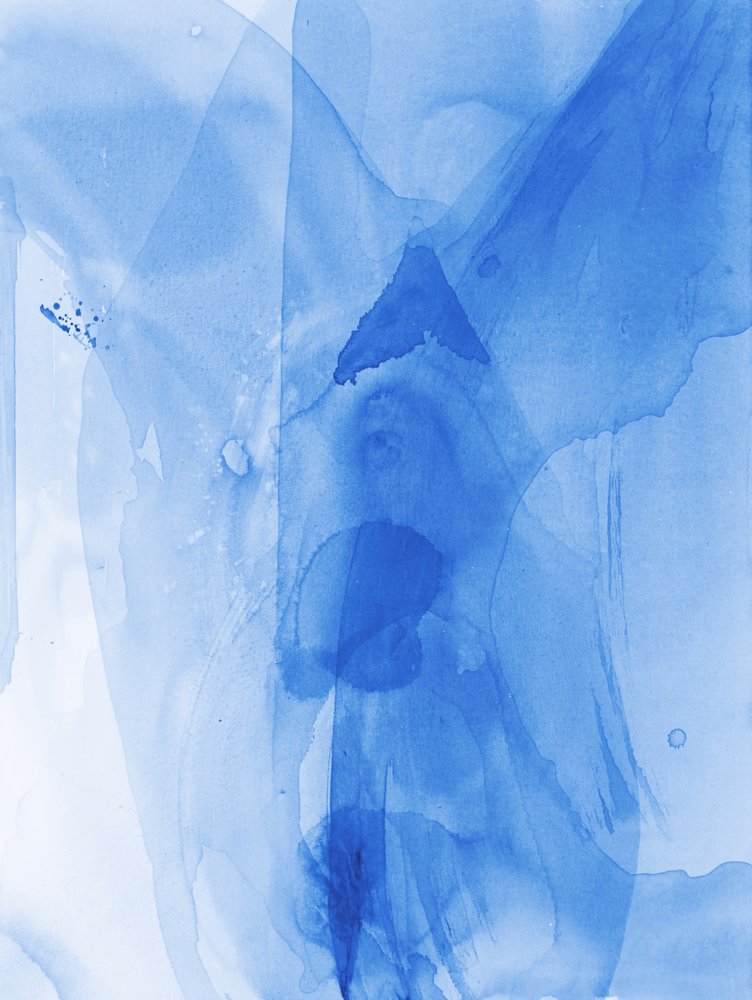 Fluid Blue Abstract by RodMacIver