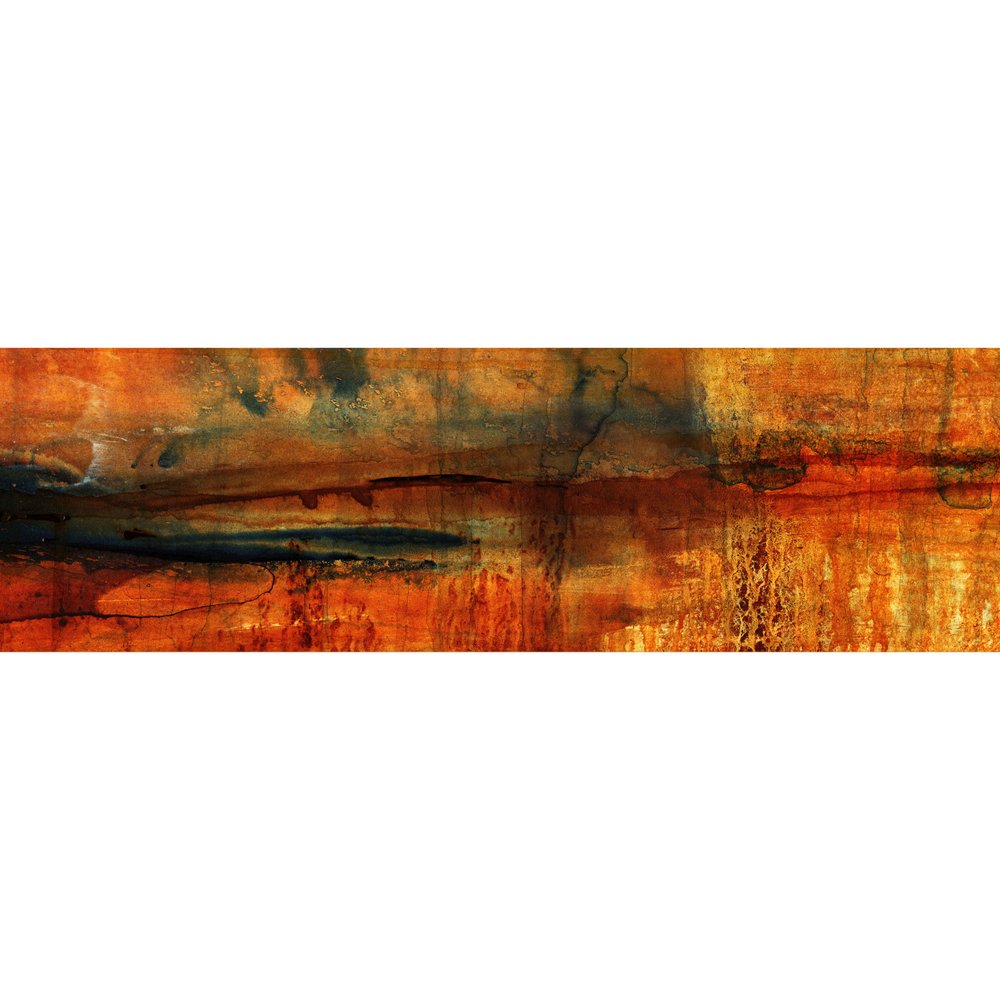 Rusted Horizon Abstract by RodMacIver