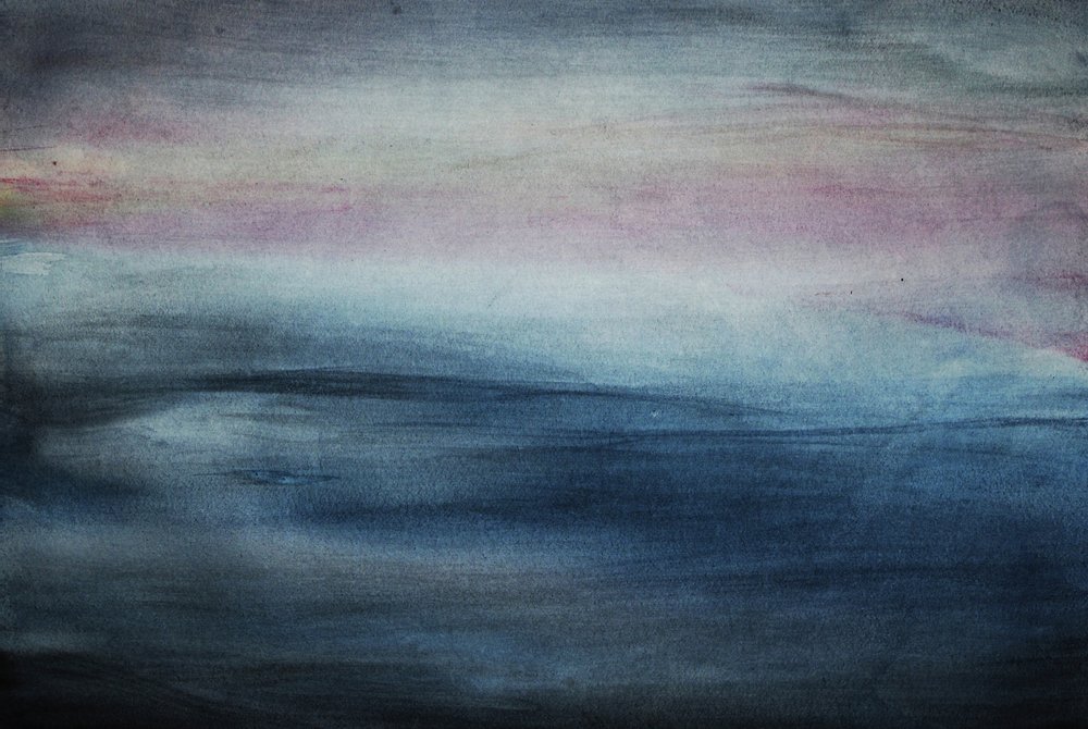 Twilight Sea Horizon by RodMacIver