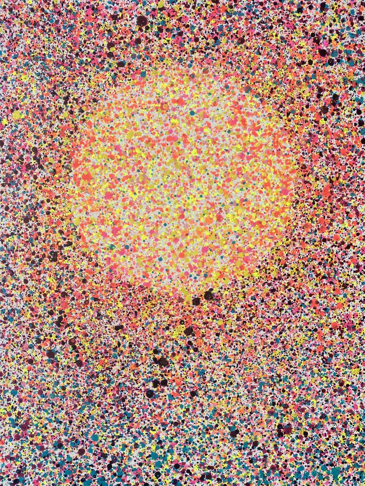 Abstract Sun Glow by SAN STARLING