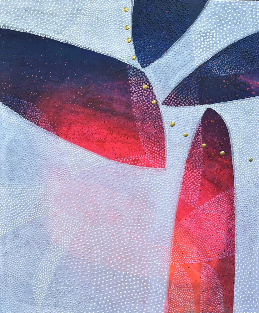 Vibrant Cosmic Flora by SAN STARLING