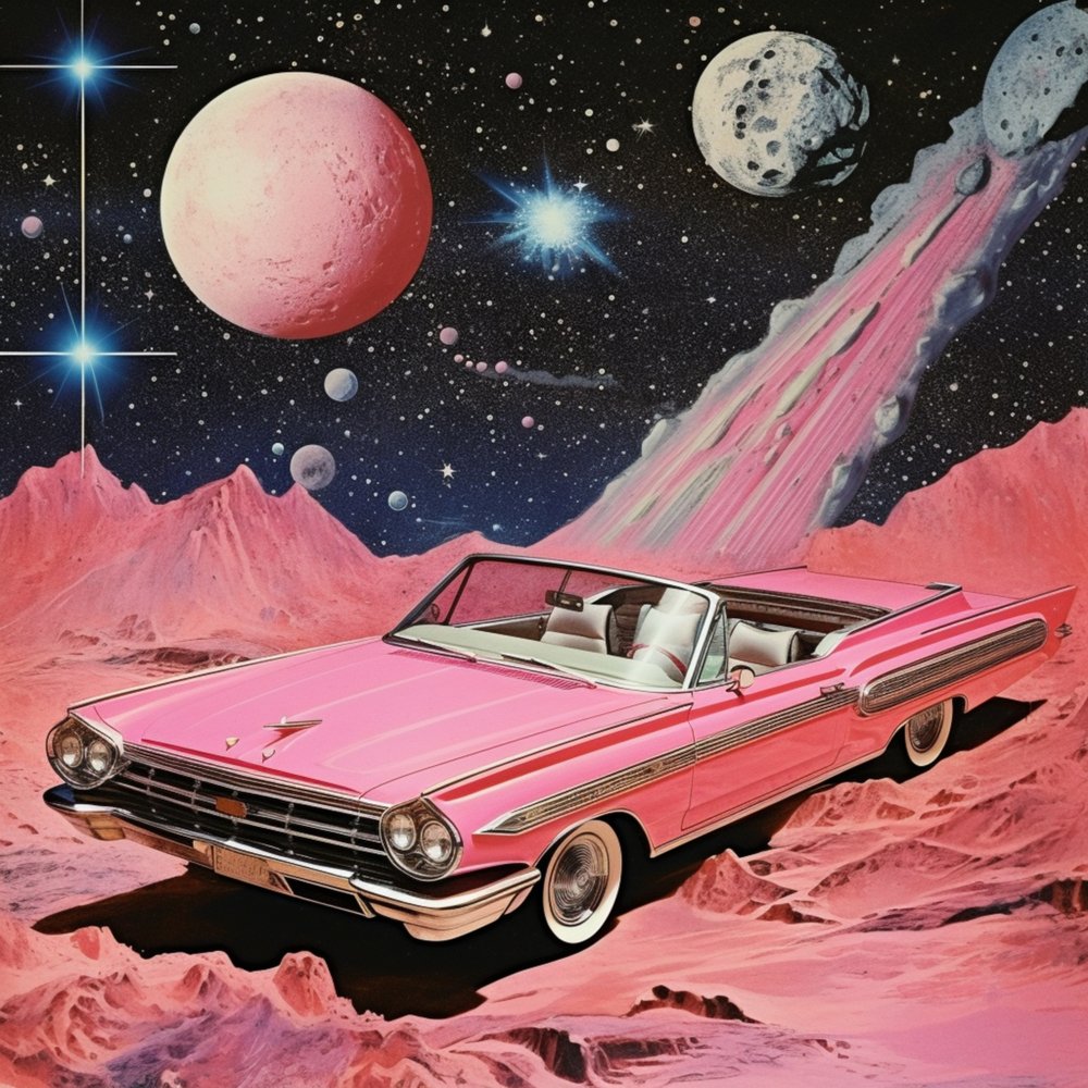 Cosmic Pink Cruiser by Samantha Hearn