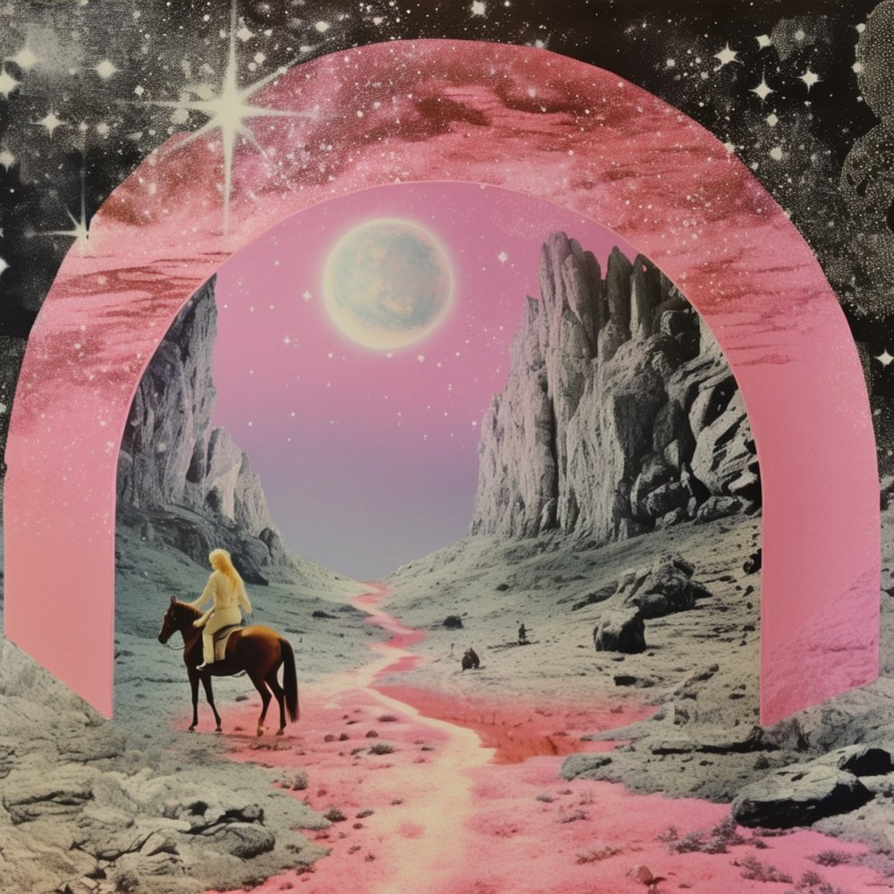 Lone Rider Cosmic Journey by Samantha Hearn
