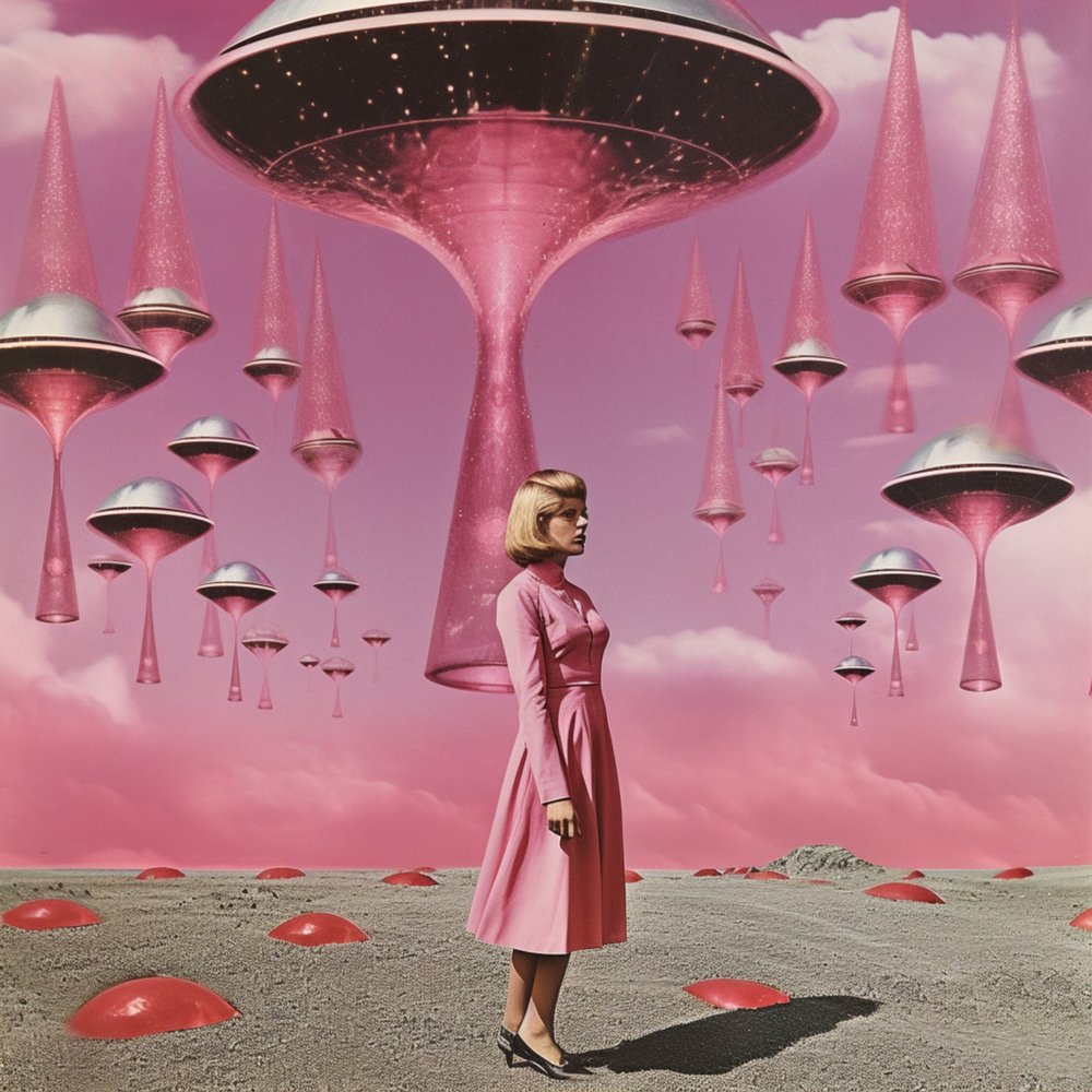 Retro Sci-Fi Dream by Samantha Hearn