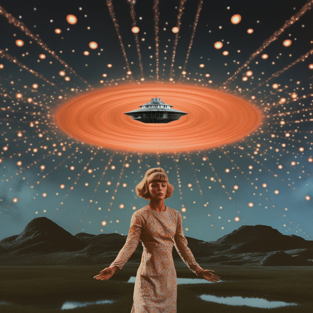 Surreal Alien Landing by Samantha Hearn