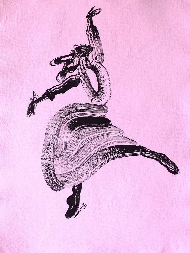 Abstract Dance Flow by Santhosh ch
