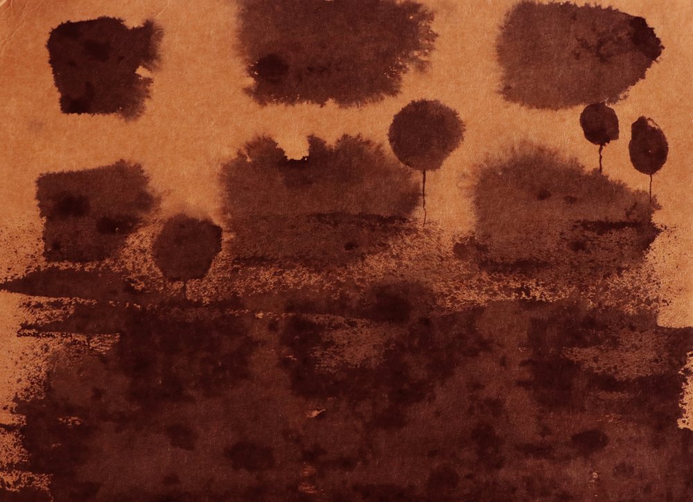 Abstract Sepia Landscape by Santhosh ch