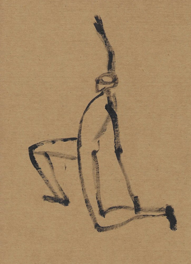 Dynamic Figure Sketch by Santhosh ch