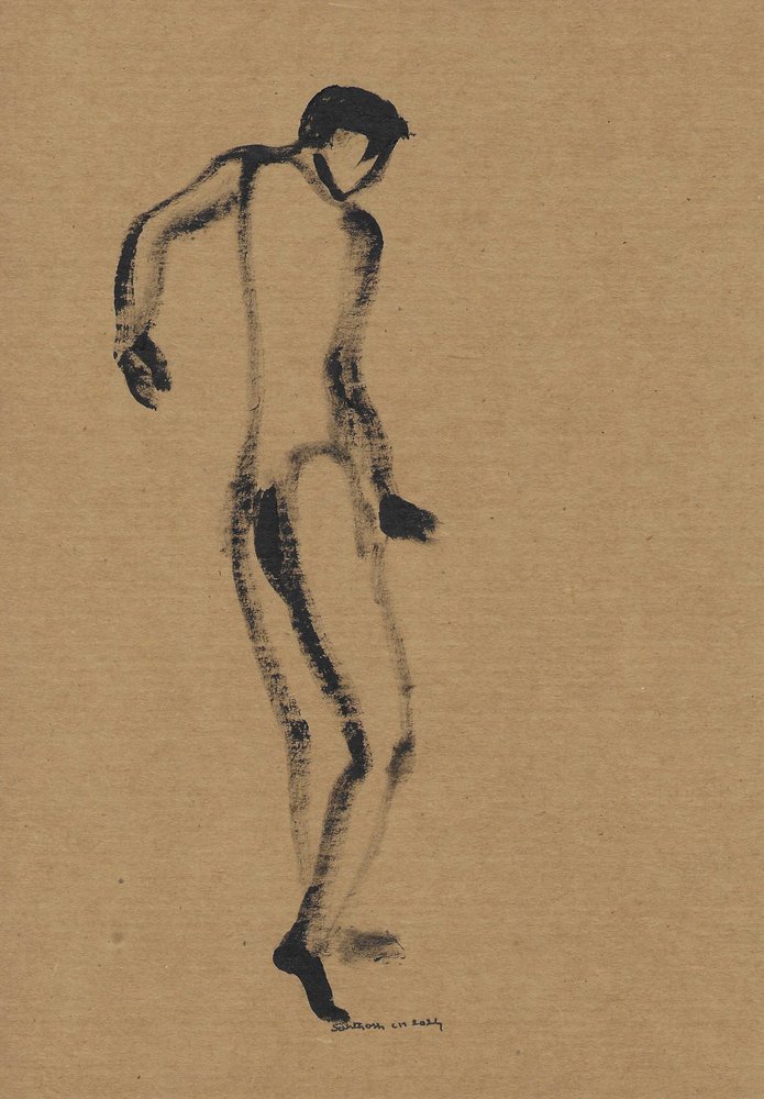Dynamic Figure Sketch by Santhosh ch