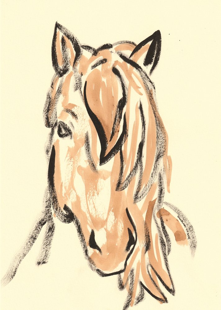 Dynamic Horse Head by Santhosh ch