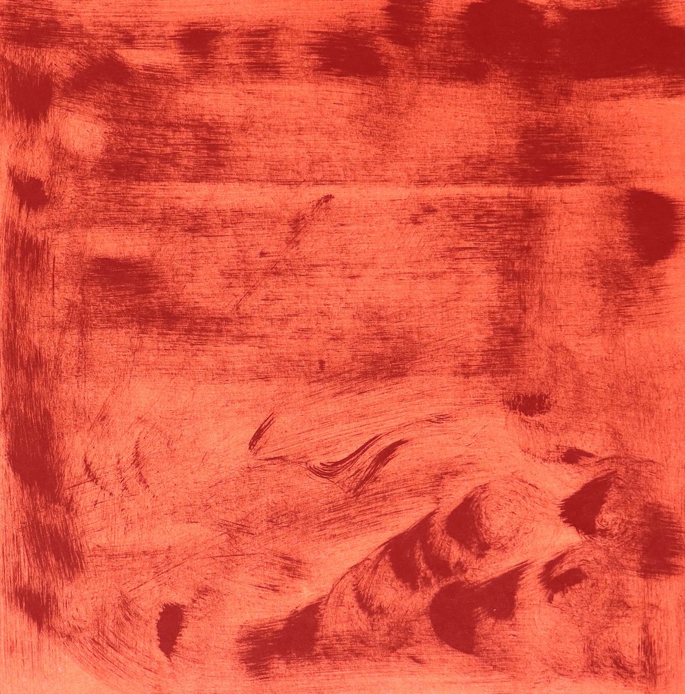 Dynamic Red Abstract by Santhosh ch