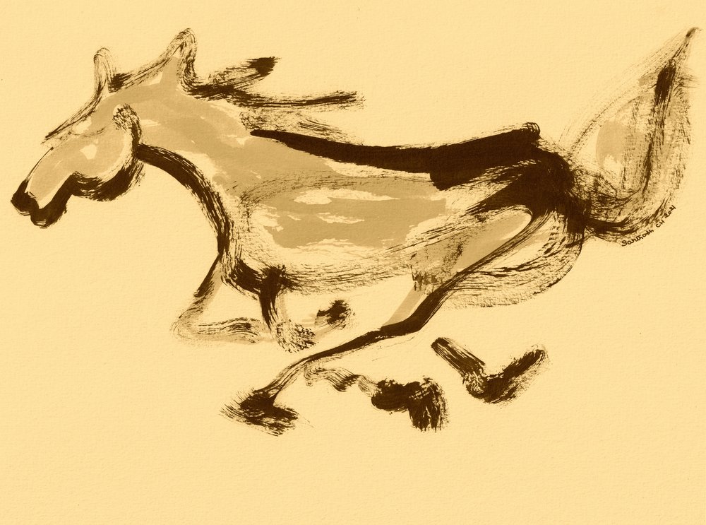 Galloping Horse Movement by Santhosh ch