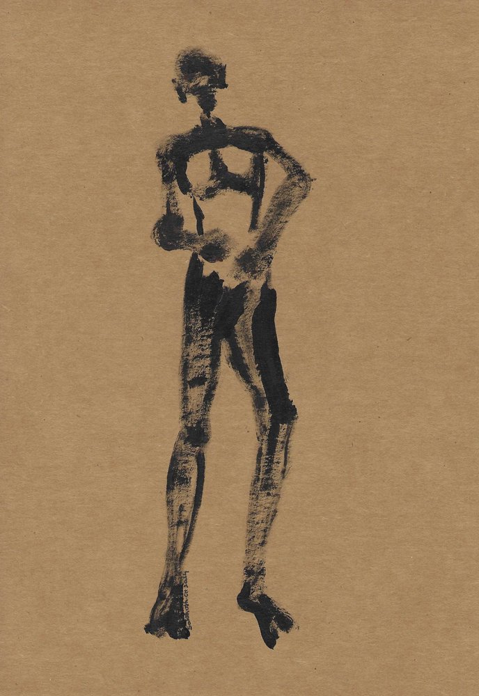 Gestural Male Form by Santhosh ch