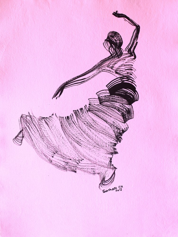 Graceful Dance Movement by Santhosh ch