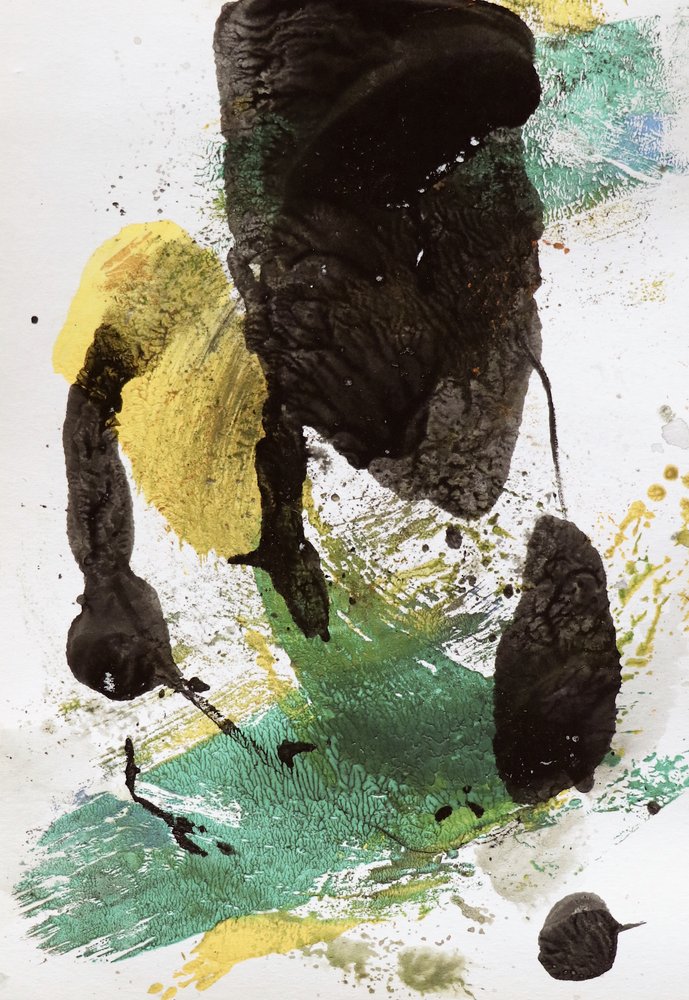 Modern Abstract Strokes by Santhosh ch
