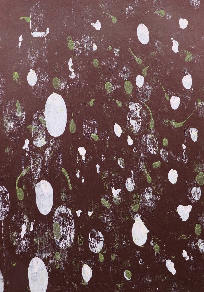 Moody Botanical Abstract by Santhosh ch