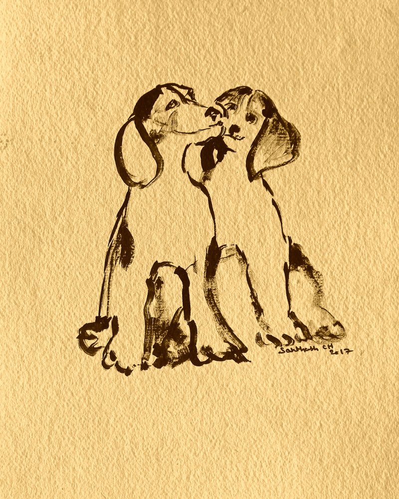 Puppy Love by Santhosh ch