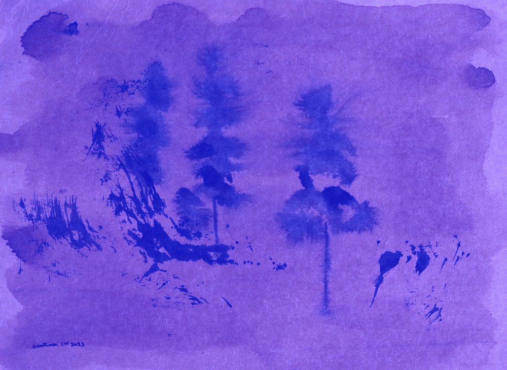 Purple Haze Pines by Santhosh ch