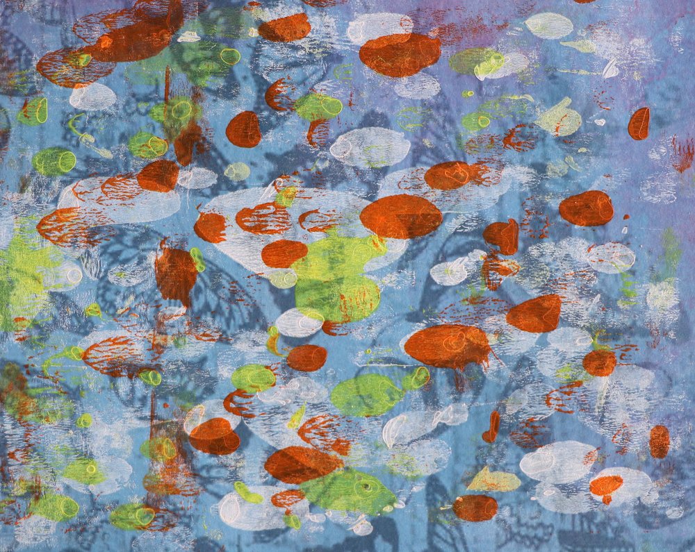 Vibrant Fluid Pattern by Santhosh ch