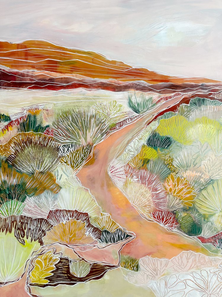 Winding Desert Path by Sarah Fitzgerald