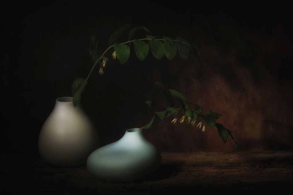 Serene Botanical Still Life by Saskia Dingemans