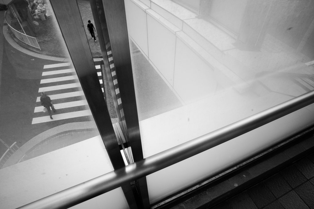 Modern Urban Crossing by Satoshi Hata