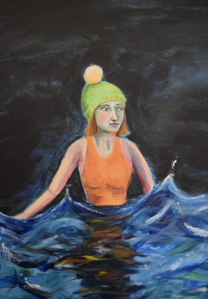 Cold Water Swimmer by Sharyn Bursic