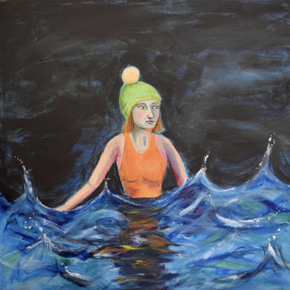 Cold Water Swimmer by Sharyn Bursic
