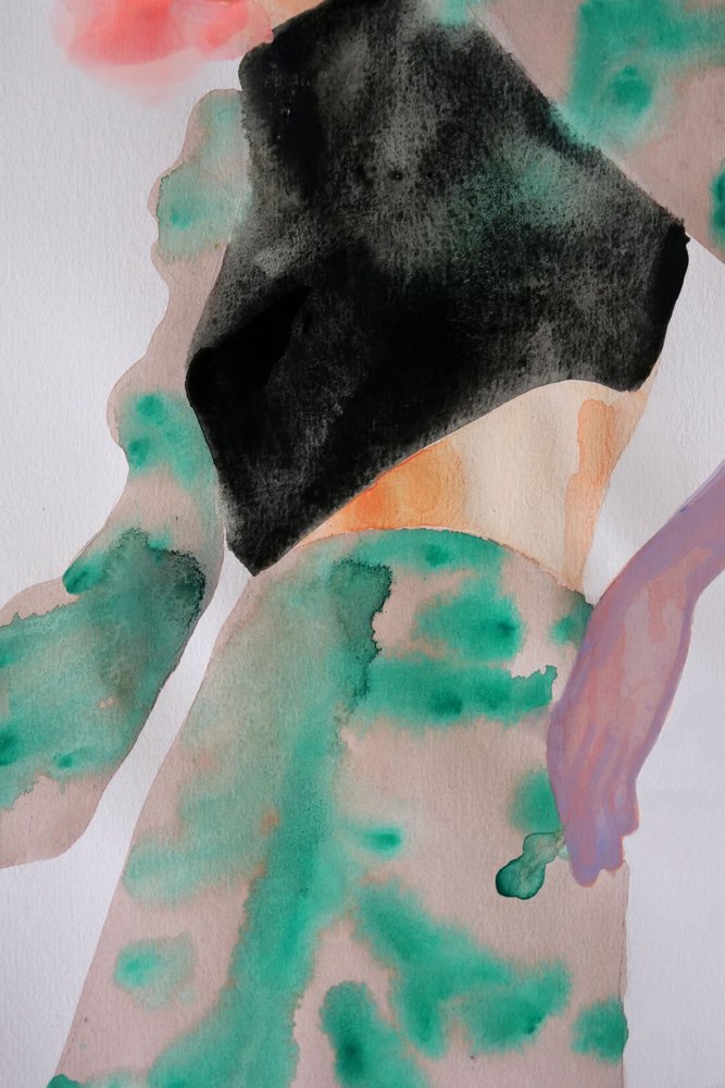 Abstract Fashion Figure by Sophia Novosel