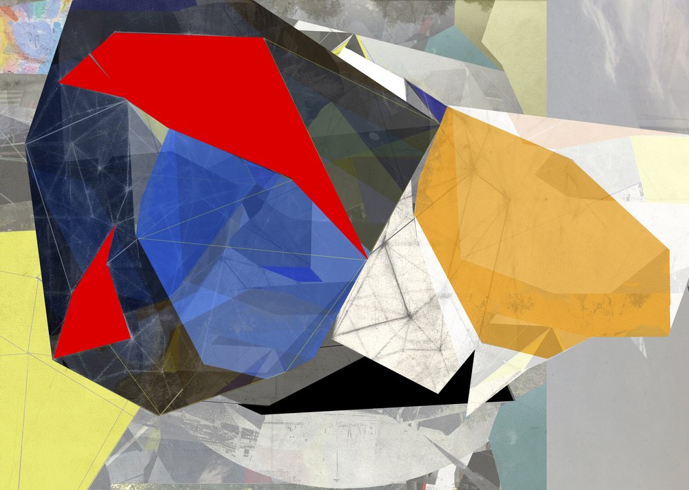 Colorful Abstract Geometry by Stefan Fransson