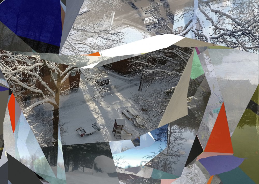 Fractured Winter Landscape by Stefan Fransson