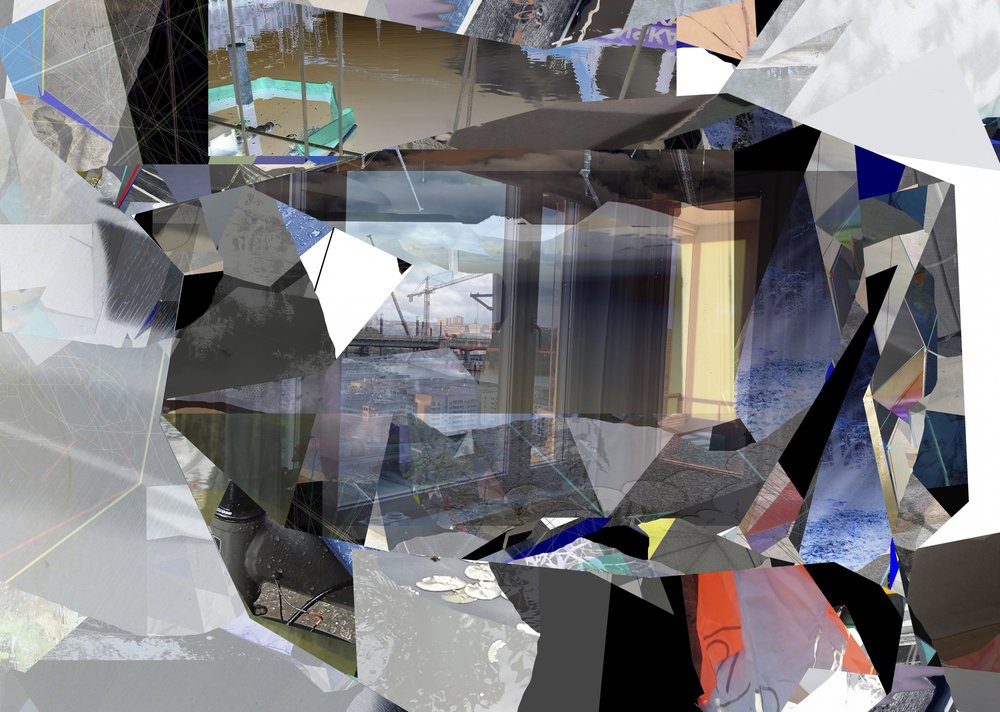 Fragmented City View by Stefan Fransson