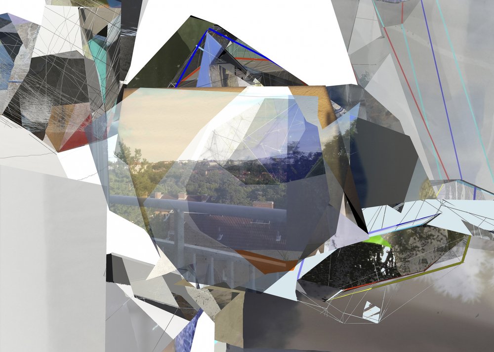 Fragmented Urban View by Stefan Fransson