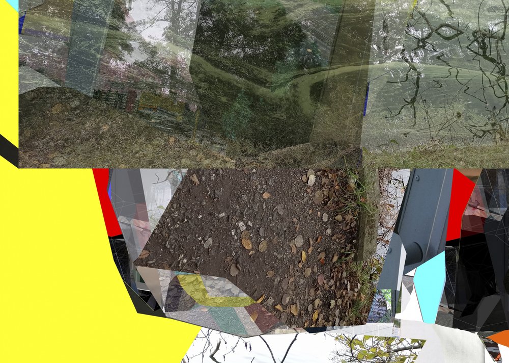 Geometric Forest Collage by Stefan Fransson