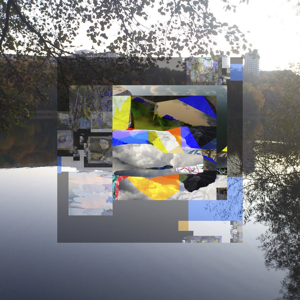 Glitched Lake Reflection by Stefan Fransson