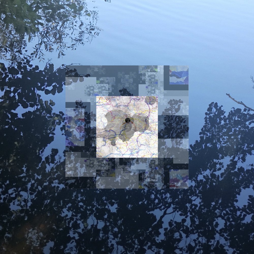 Reflected Map Overlay by Stefan Fransson