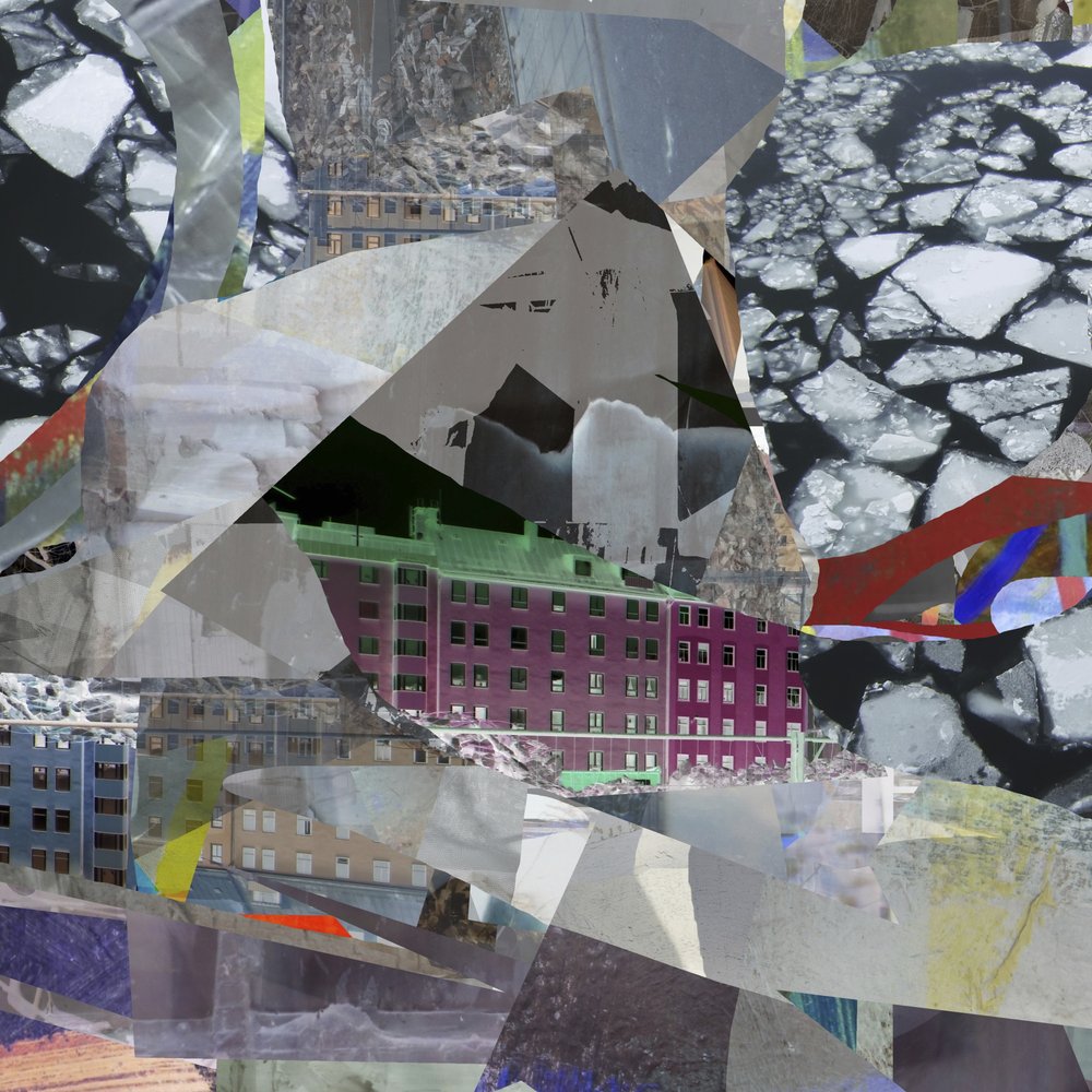 Urban Ice Collage by Stefan Fransson