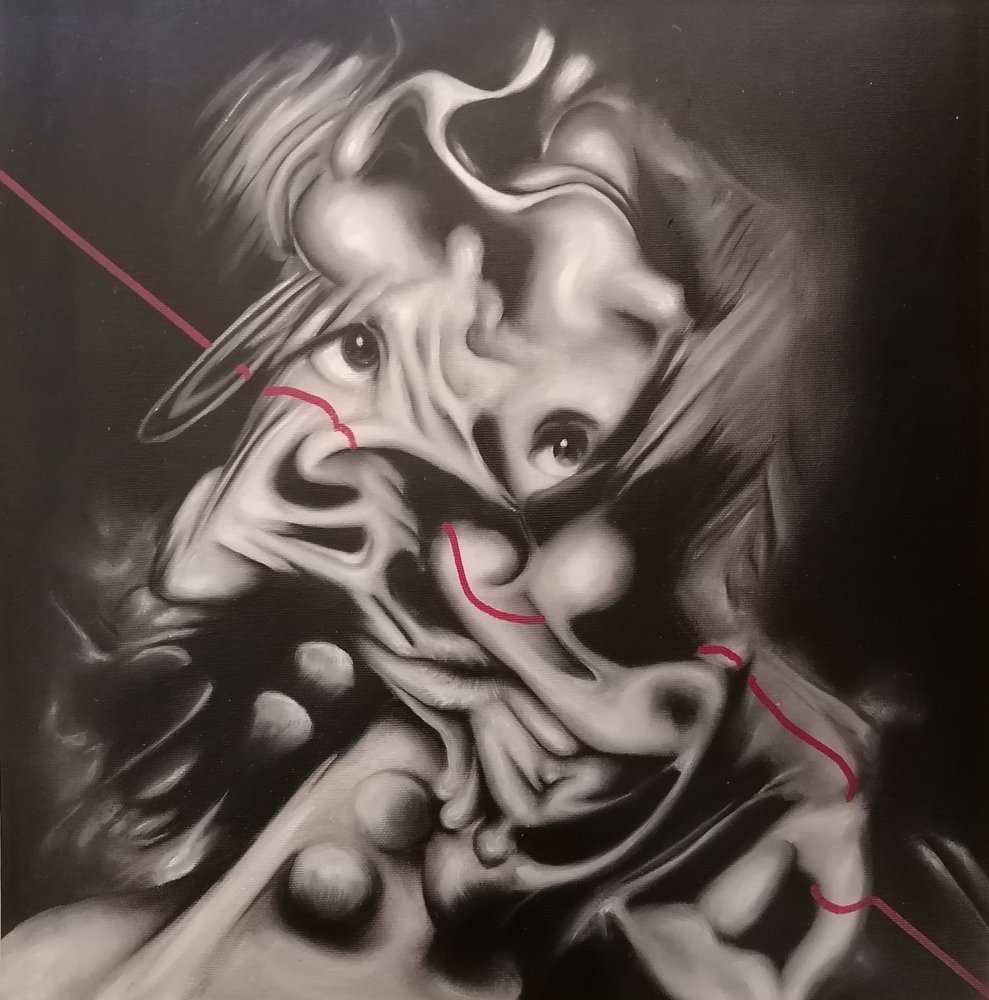Eerie Abstract Portrait by Stefano Mazzolini
