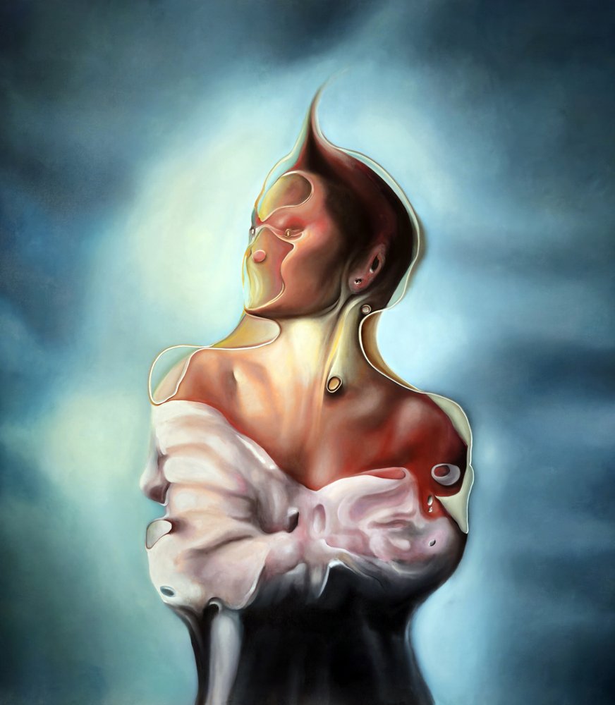 Ethereal Fluid Portrait by Stefano Mazzolini