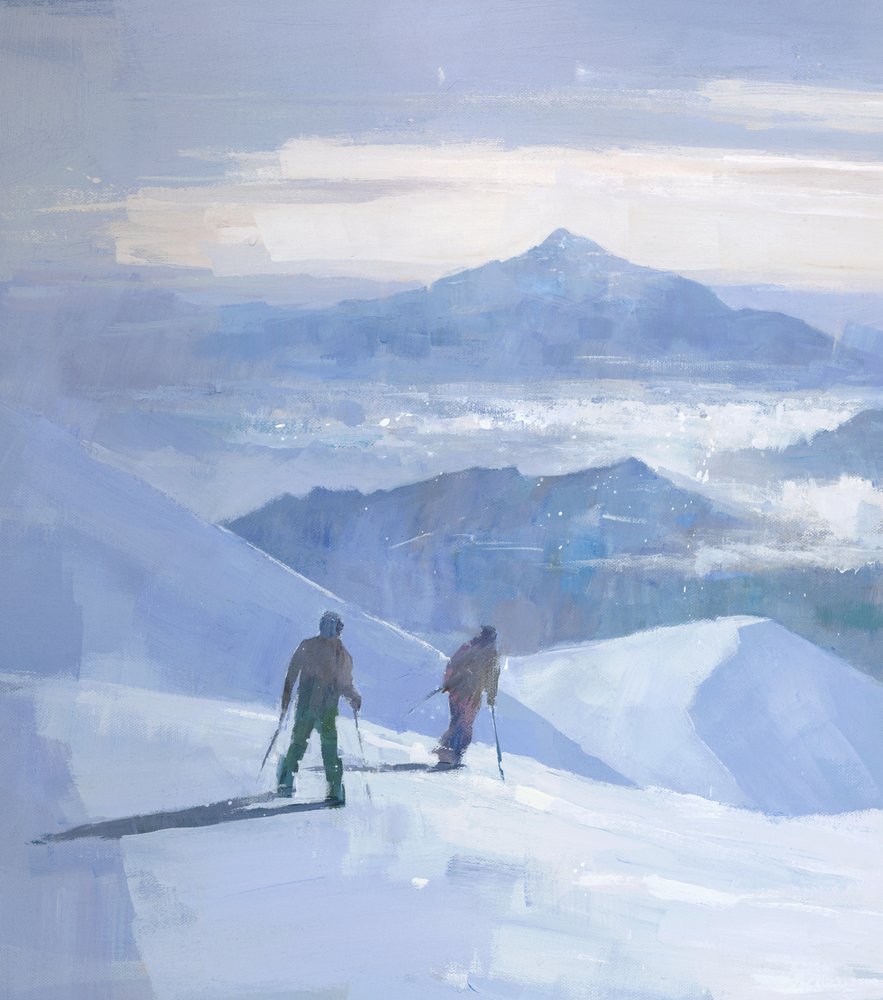 Alpine Ski Journey by Steve Mitchell