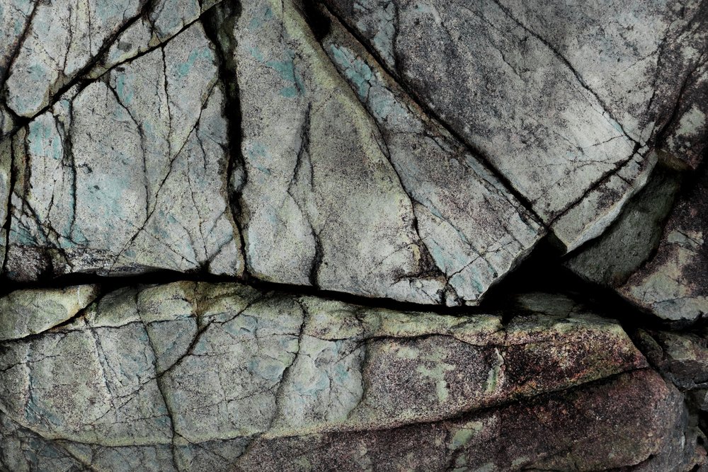 Cracked Rock Surface by Studio Meikle