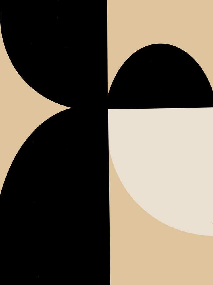 Abstract Geometric Curves by Studio Palette