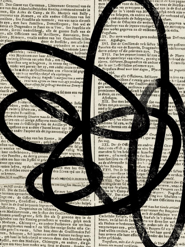 Abstract Text Lines by Studio Palette