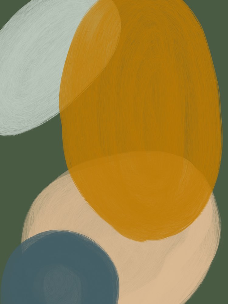 Earthy Abstract Shapes by Studio Palette