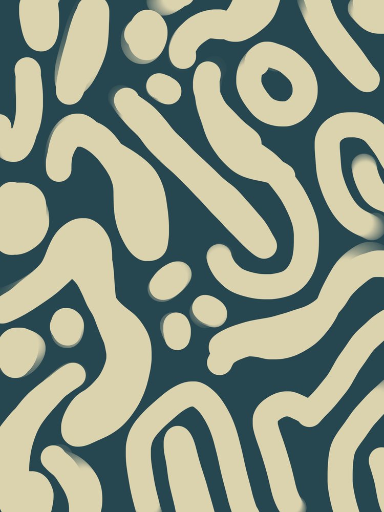 Fluid Abstract Pattern by Studio Palette