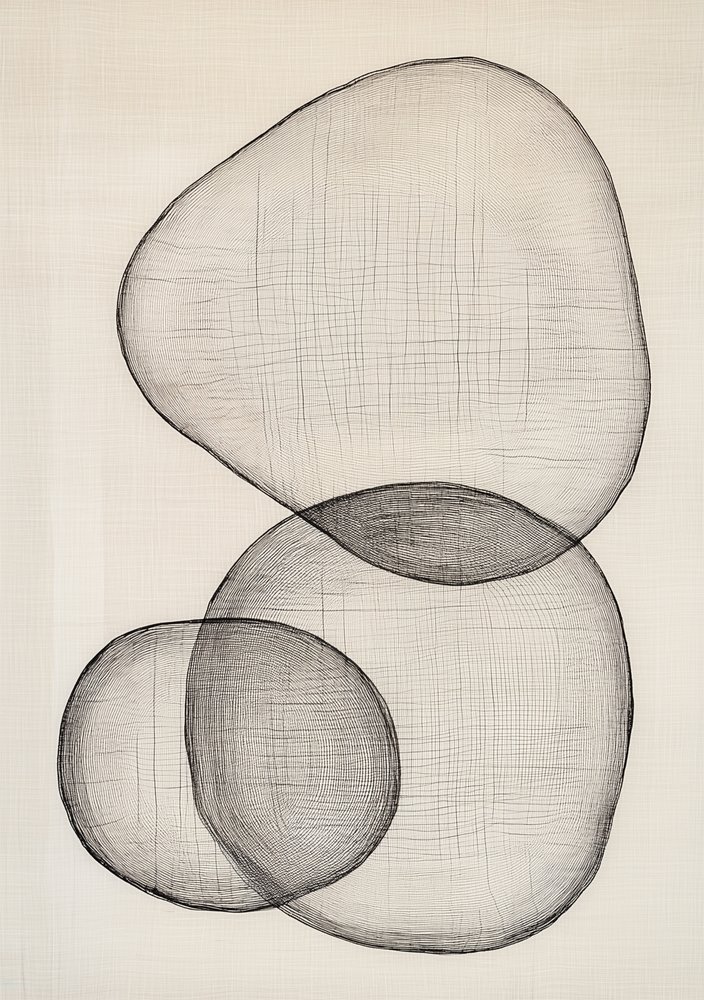 Overlapping Abstract Forms by Studio Palette