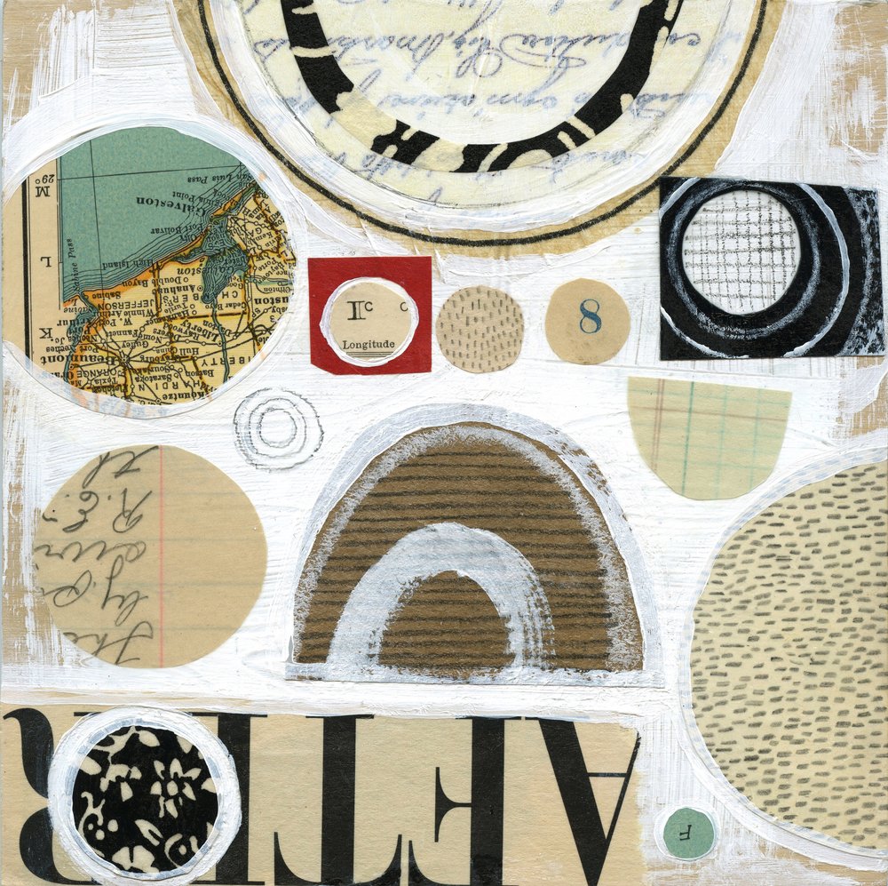 Abstract Map Layers by Susan Black